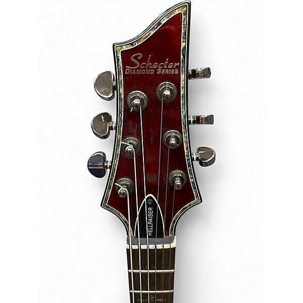 Used Schecter Guitar Research Hellraiser C1 Black Cherry Solid Body Electric Guitar