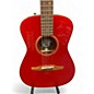 Used Fender Malibu Classic HRM Hot Rod Red Acoustic Electric Guitar
