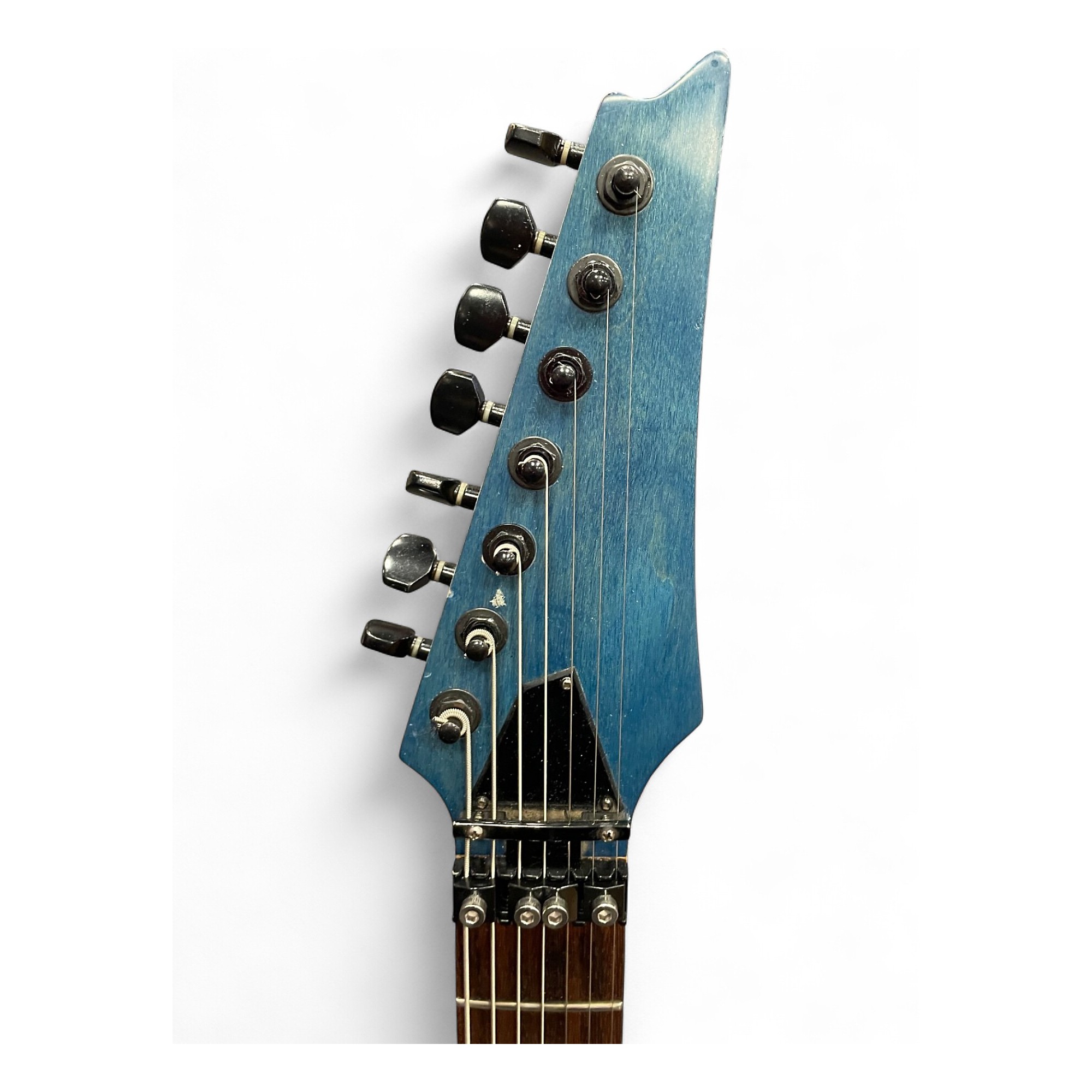 Used Ibanez RG7620 7 String Washed Blue Solid Body Electric