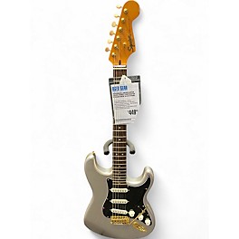 Used Miscellaneous Guitar Silver Sparkle Partscaster w/Squire neck Silver Sparkle Solid Body Electric Guitar
