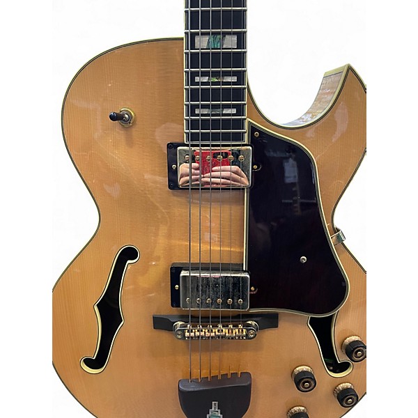 Used Ibanez LGB30 Natural Hollow Body Electric Guitar