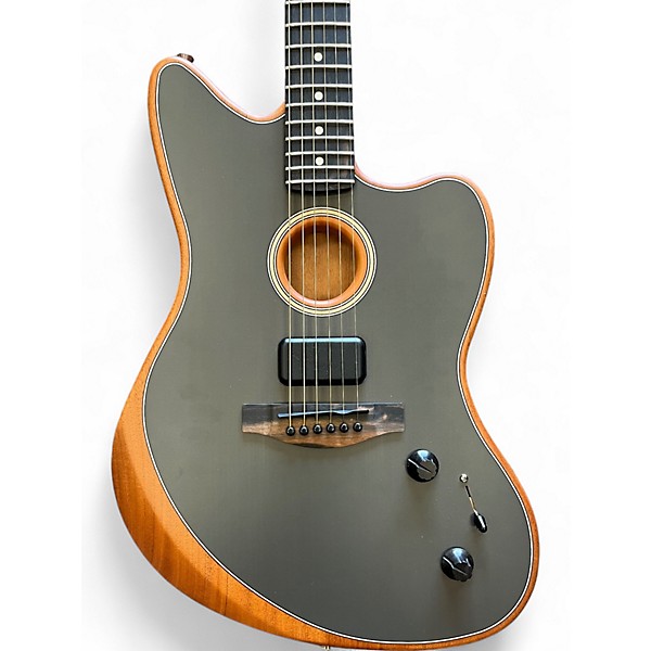 Amazon.com: Fender American Acoustasonic Jazzmaster Acoustic