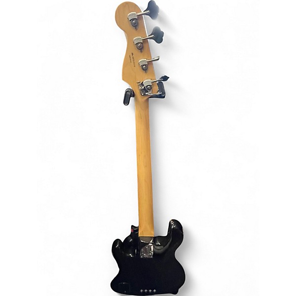 Used Fender American Deluxe Jazz Bass Fretless Montego Black Electric Bass Guitar