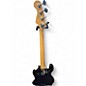 Used Fender American Deluxe Jazz Bass Fretless Montego Black Electric Bass Guitar