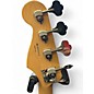 Used Fender American Deluxe Jazz Bass Fretless Montego Black Electric Bass Guitar