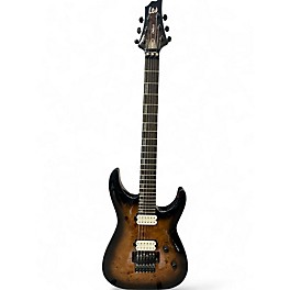 Used ESP H1001 Burl Burst Solid Body Electric Guitar