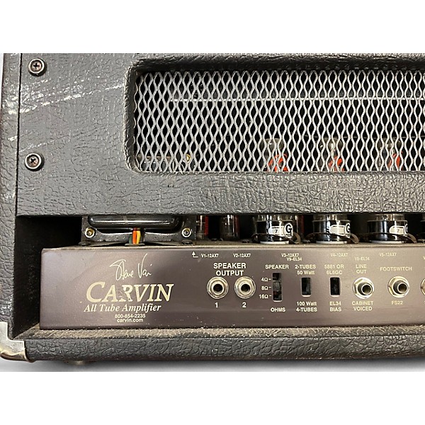 Used Carvin VL100 Steve Vai Legacy Tube Guitar Amp Head