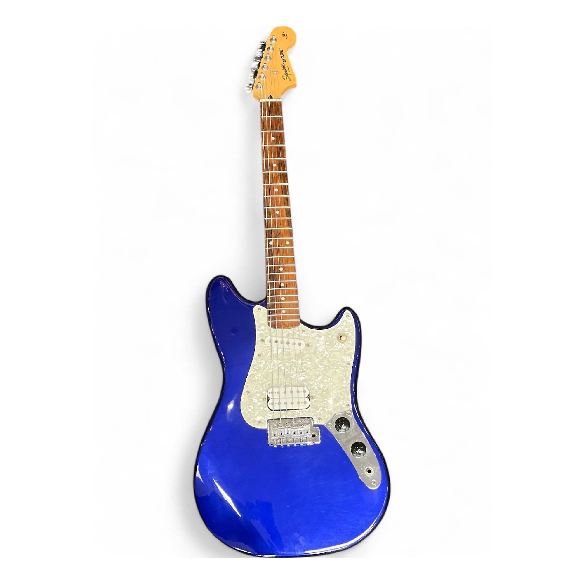 Squier by Fender / FSR Cyclone Blue美品 Used Squier Cyclone Metallic Blue Solid Body Electric Guitar