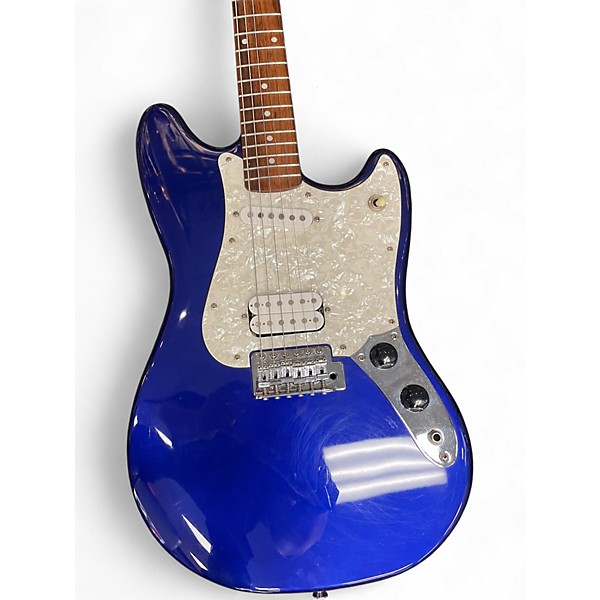 Used Squier Cyclone Metallic Blue Solid Body Electric Guitar