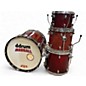 Used 2000s ddrum 4 Piece Maple/Ash Dominion Custom Trans Red Drum Kit thumbnail