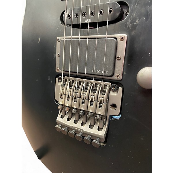 Used Ibanez RG5EX1 Black Solid Body Electric Guitar