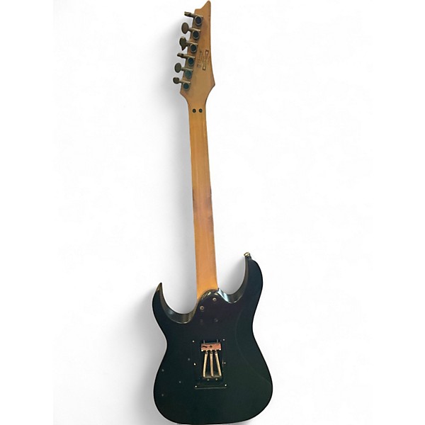 Used Ibanez RG5EX1 Black Solid Body Electric Guitar