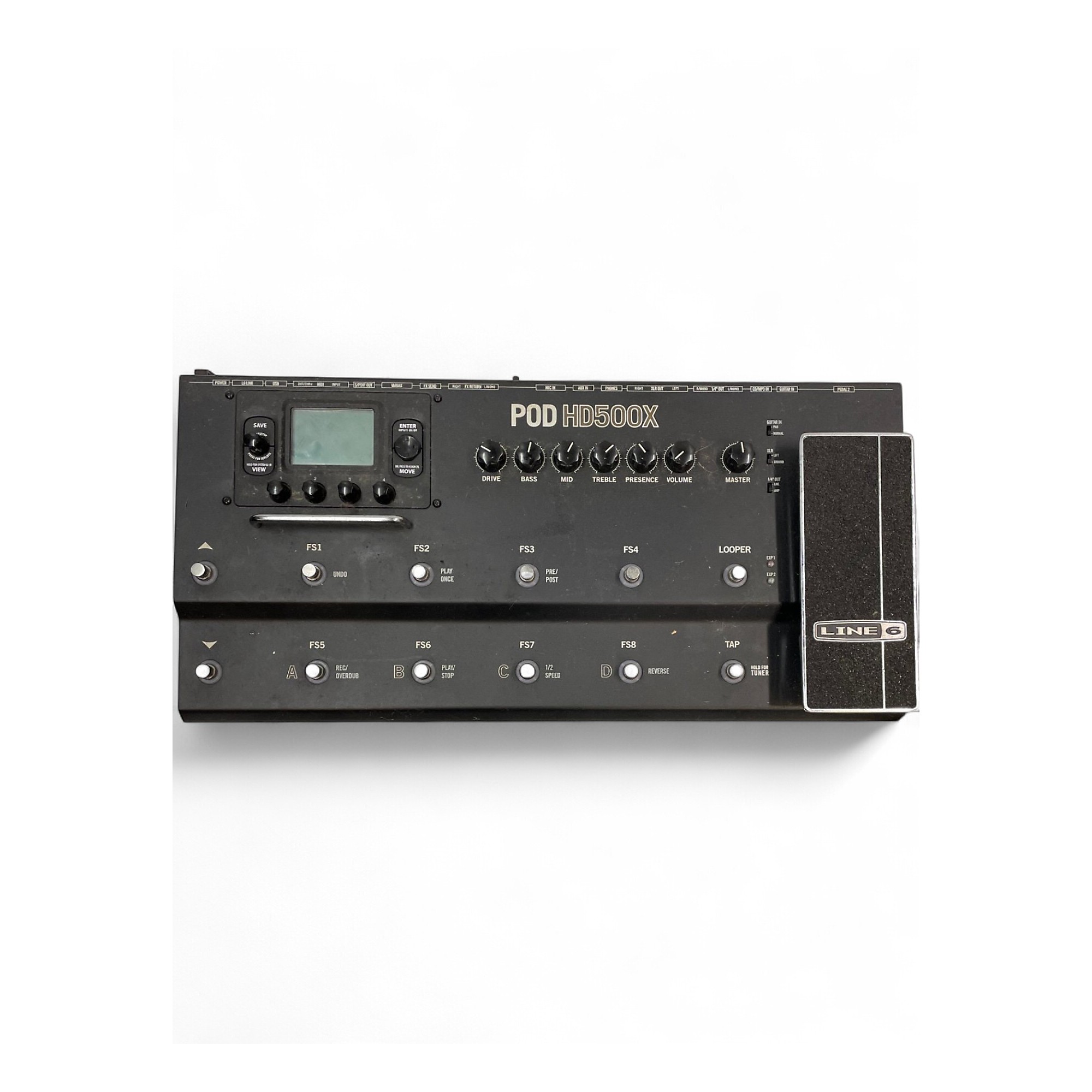 Used Line 6 Pod HD500X Amp Modeler Effect Processor | Guitar