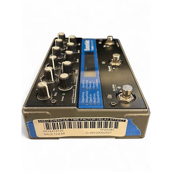 Used Eventide Time Factor Delay Effect Pedal