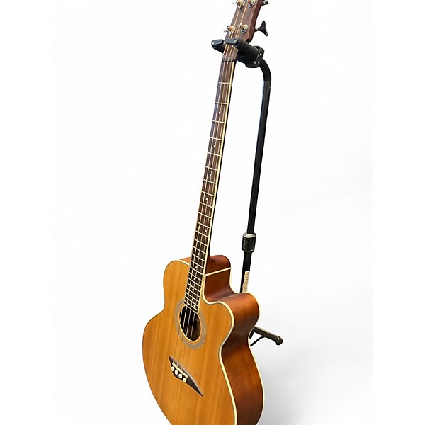 Used Dean EABC Natural Acoustic Bass Guitar