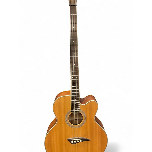 Used Dean EABC Natural Acoustic Bass Guitar