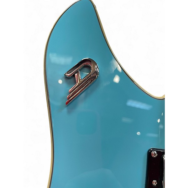 Used Duesenberg Double Cat 12 Catalina Blue Hollow Body Electric Guitar