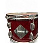 Vintage 1960s Slingerland 3 Piece Bop Red Sparkle Drum Kit