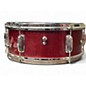 Vintage 1960s Slingerland 5.5X14 Snare Red Sparle Drum