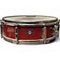 Vintage 1950s Leedy 5X14 Snare Red Sparkle Drum thumbnail