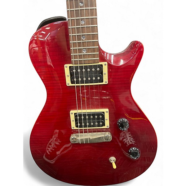 Used PRS Singlecut SE Trans Red Solid Body Electric Guitar