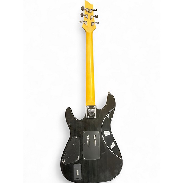 Used Schecter Guitar Research Demon 6 Charcoal Solid Body Electric Guitar