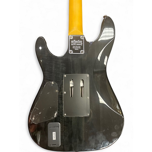 Used Schecter Guitar Research Demon 6 Charcoal Solid Body Electric Guitar