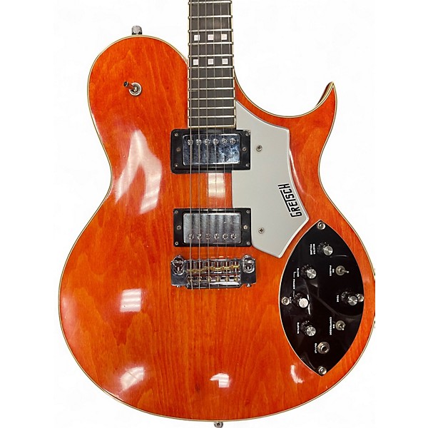 Vintage 1977 Gretsch Guitars SUPER AXE ORANGE STAIN Hollow Body Electric Guitar