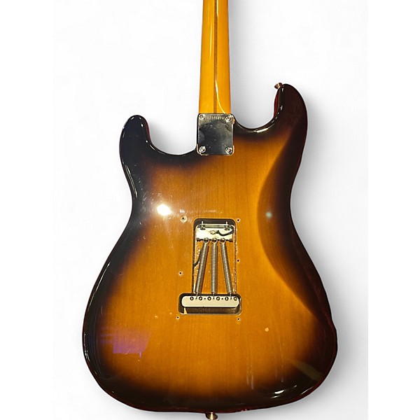 Used Fender American Original 50s Stratocaster 2 Tone Sunburst Solid Body Electric Guitar