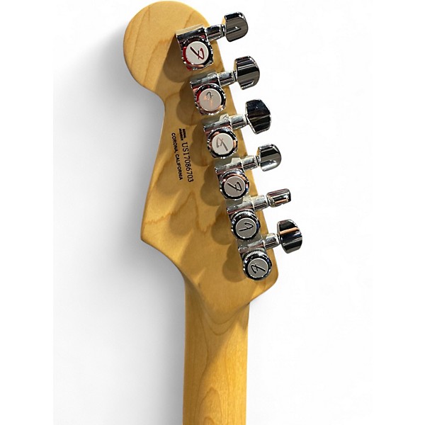 Used Fender American Elite Stratocaster Tidepool Blue Solid Body Electric Guitar