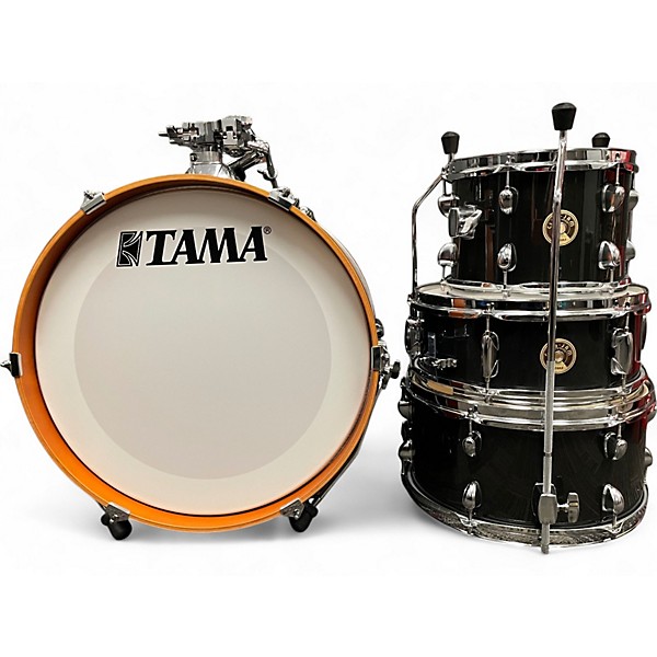 Used TAMA 4 Piece CLUB JAM Charcoal Drum Kit