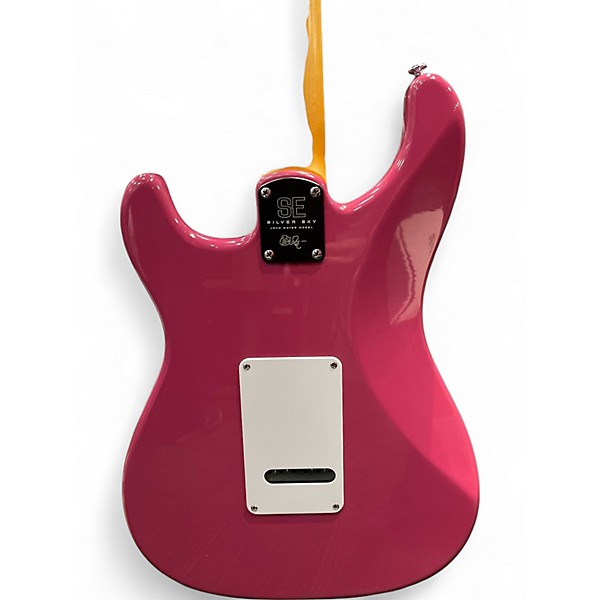 Used PRS SE Silver Sky Dragonfruit Solid Body Electric Guitar