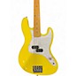 Used Fender Mark Hoppus Signature Jazz Bass Yellow Electric Bass Guitar