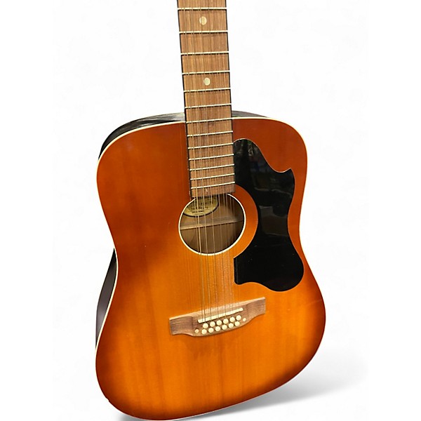 Used Recording King RDS-9-12-TS Dirty '30s Series 9 Tobacco Sunburst 12 String Acoustic Electric Guitar