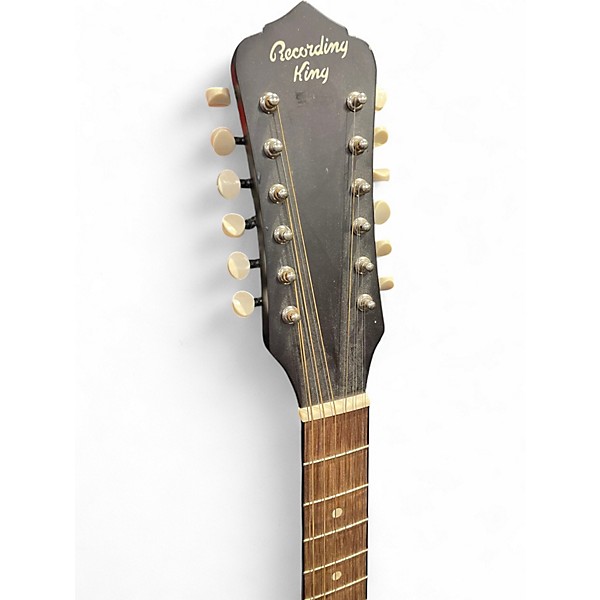 Used Recording King RDS-9-12-TS Dirty '30s Series 9 Tobacco Sunburst 12 String Acoustic Electric Guitar