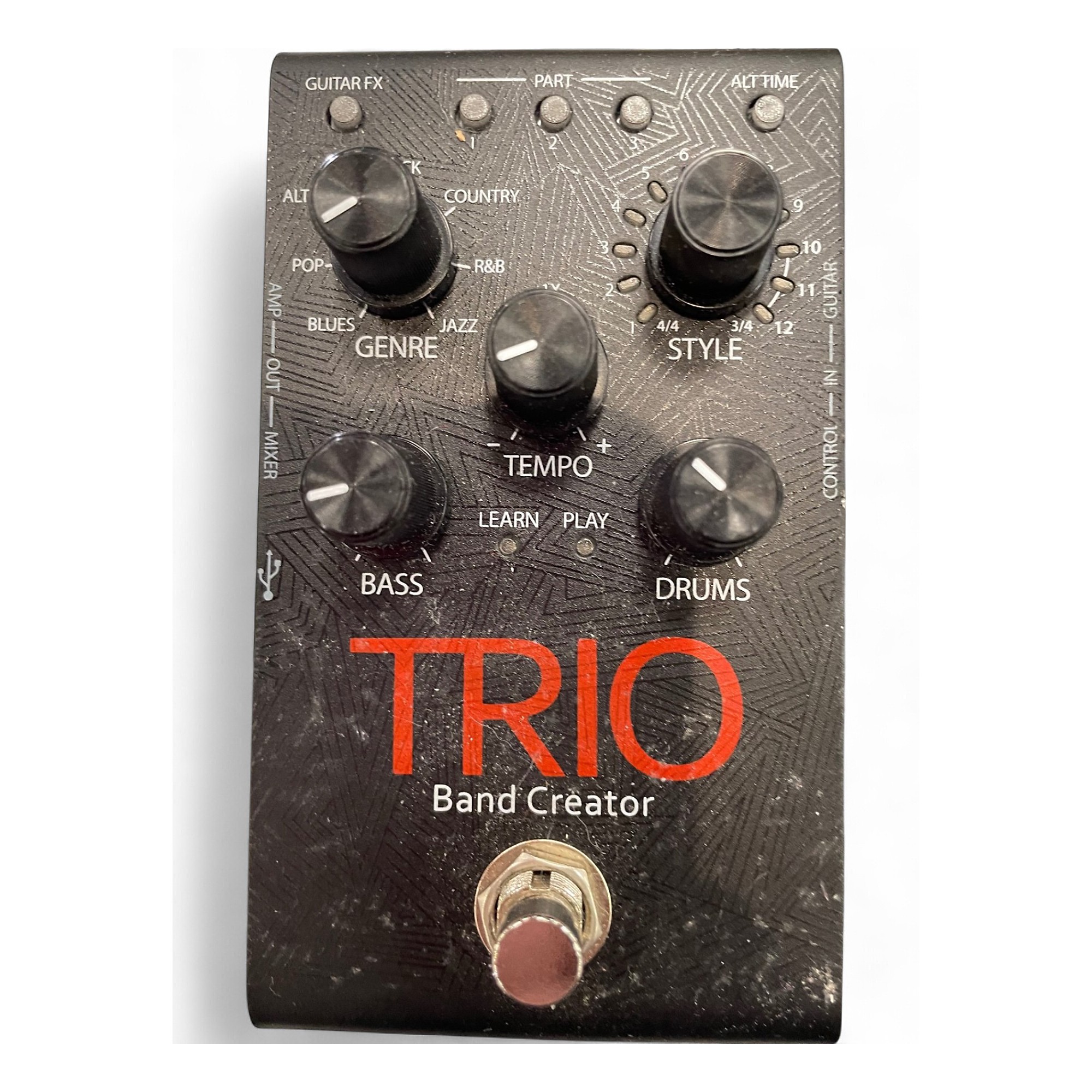 DigiTech TRIO+ Band Creator + Looper Guitar Effects Pedal