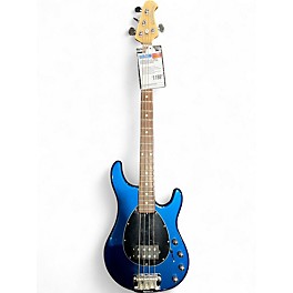 Used 2006 Ernie Ball Music Man Sterling 4 H Blue Pearl Electric Bass Guitar