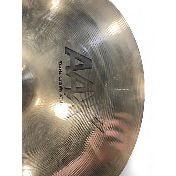 Used Aax 16in DARK CRASH Cymbal