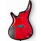 Used Ibanez ANB205 Adam Nitti Signature Trans Red Electric Bass Guitar