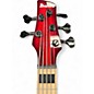 Used Ibanez ANB205 Adam Nitti Signature Trans Red Electric Bass Guitar