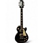 Used 2022 Epiphone Les Paul Standard Ebony Solid Body Electric Guitar thumbnail