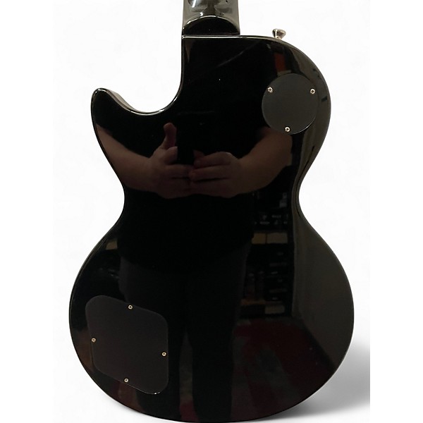 Used 2022 Epiphone Les Paul Standard Ebony Solid Body Electric Guitar