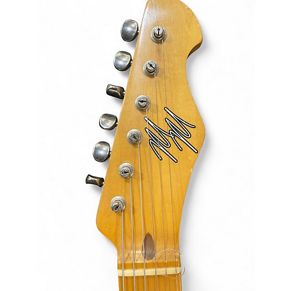 Used Mario Guitars T aged butterscotch Solid Body Electric Guitar