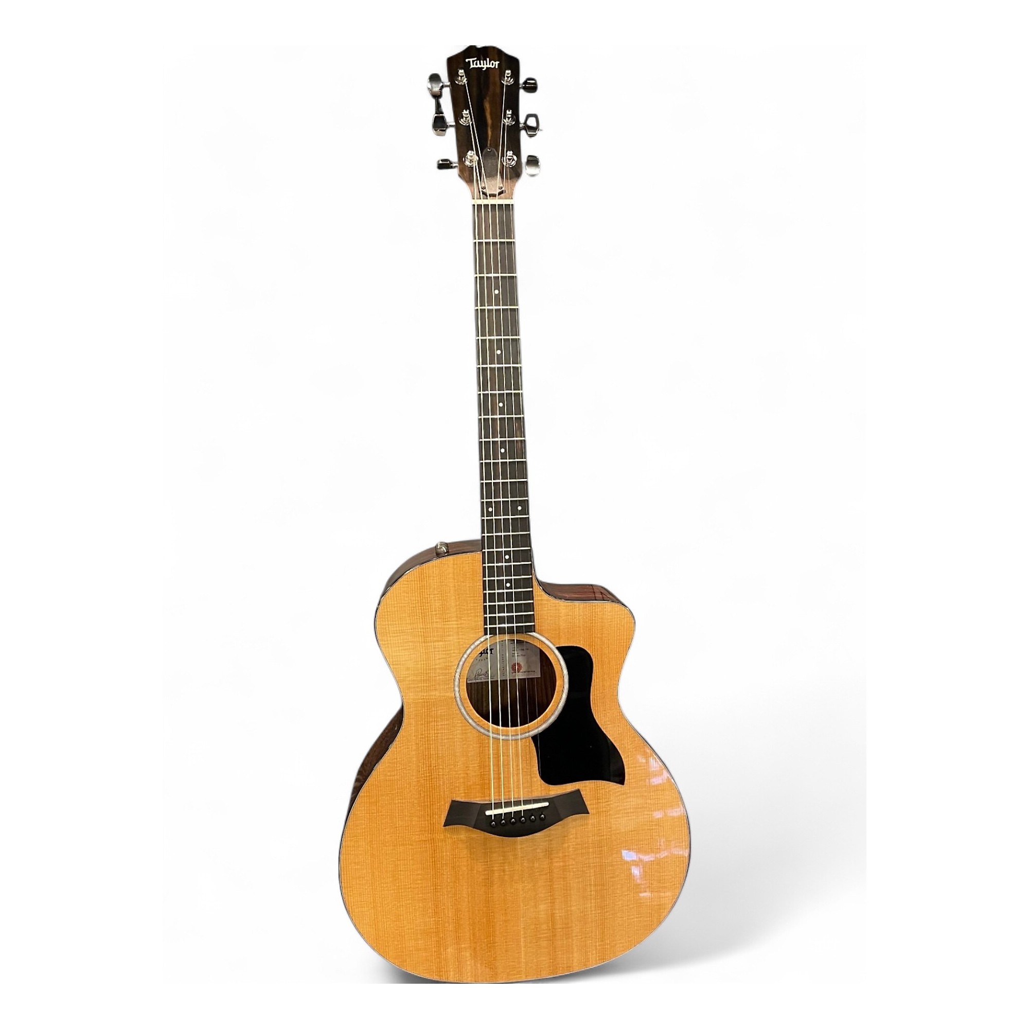 Used Taylor 214ce Plus Natural Acoustic Electric Guitar