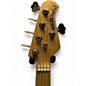 Used Ernie Ball Music Man Stingray 5 H Silver Electric Bass Guitar