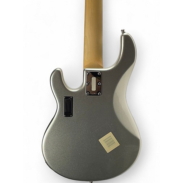 Used Ernie Ball Music Man Stingray 5 H Silver Electric Bass Guitar