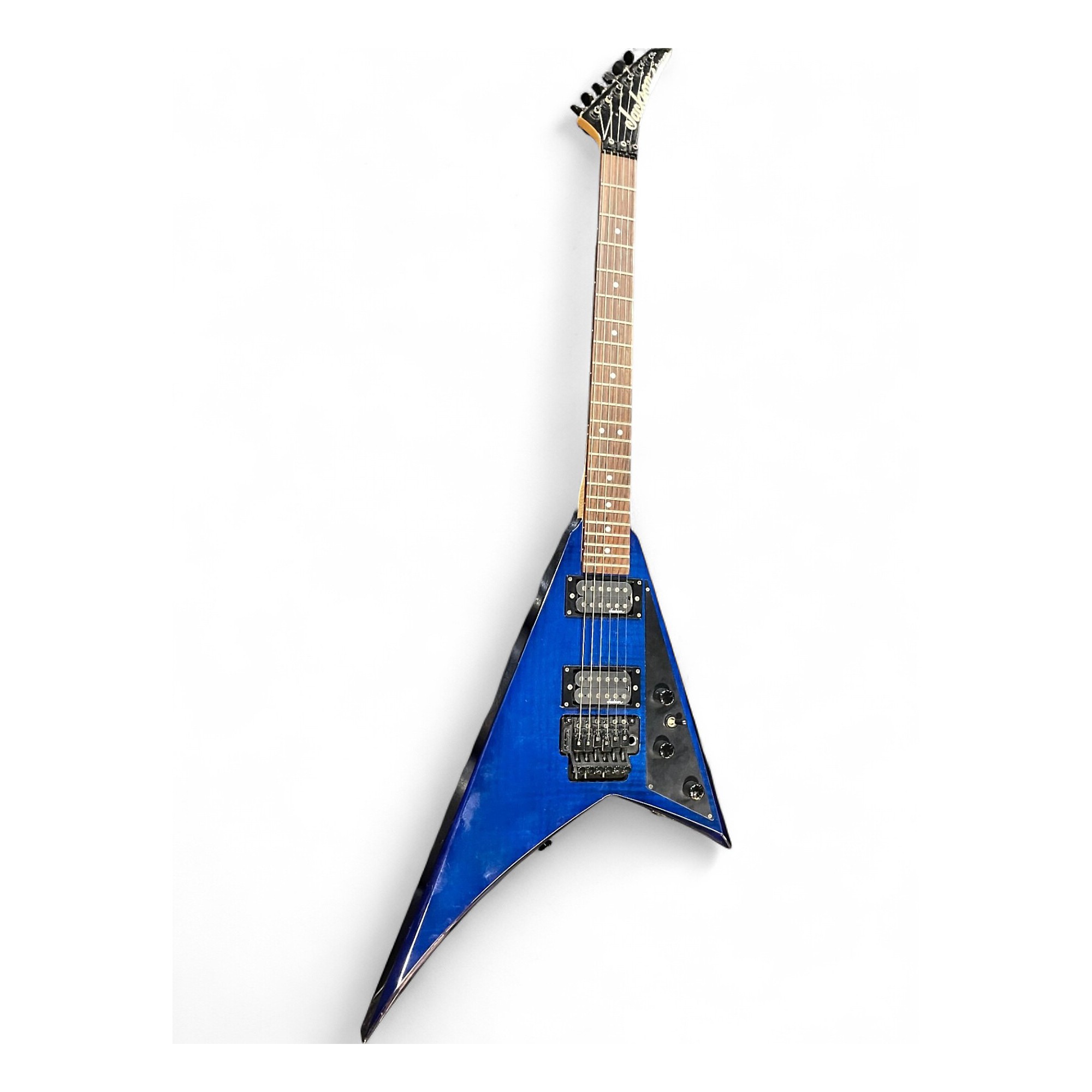 Used Jackson PS37 BLUE Solid Body Electric Guitar BLUE