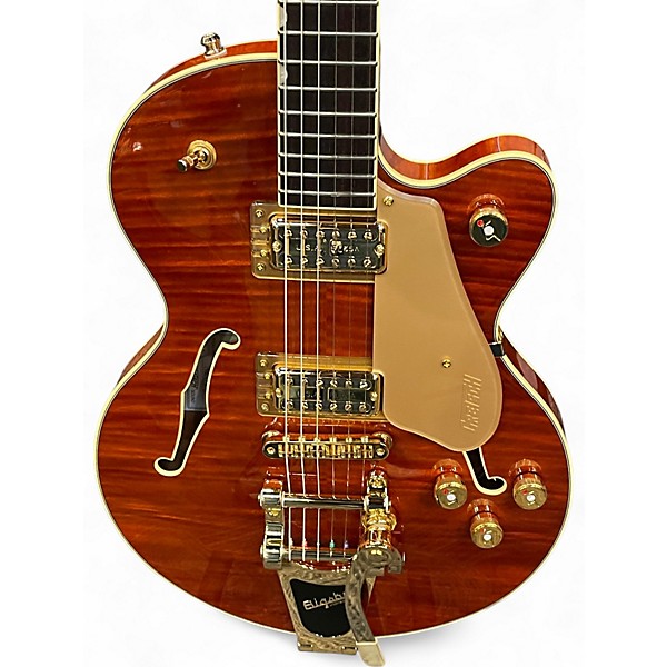 Used Gretsch Guitars ELECTROMATIC LTD BROADKASTER JR. FLAME OKOUME Hollow Body Electric Guitar