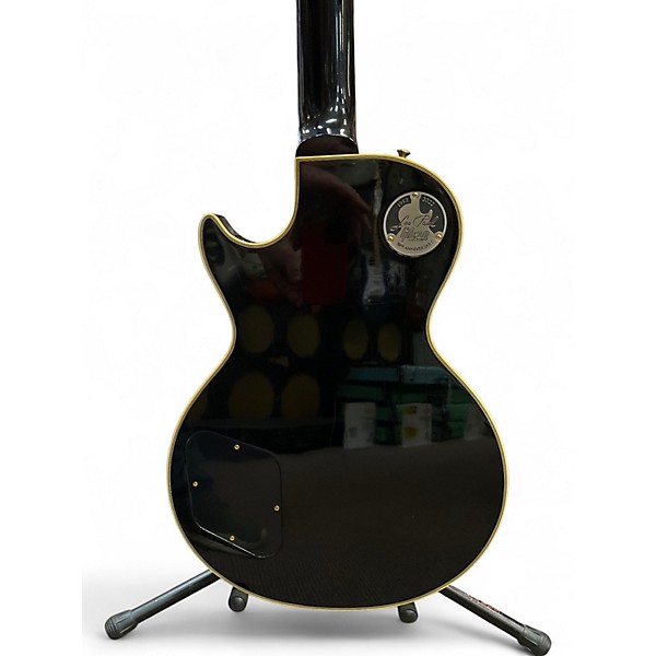 Used Gibson Murphy Lab 1957 Reissue Light-Aged Les Paul Black Solid Body Electric Guitar