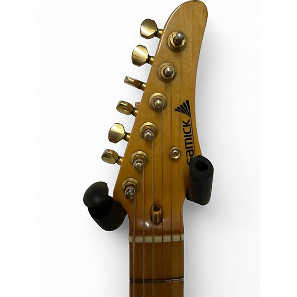 Used Samick ray benson telecaster Black Solid Body Electric Guitar